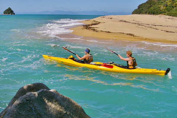 Sea Kayaking is super popular in the National Park!