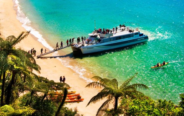 Take a cruise into the park and see it all from the comfort of your boat
